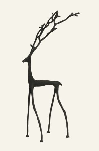 Deery dekoration svart