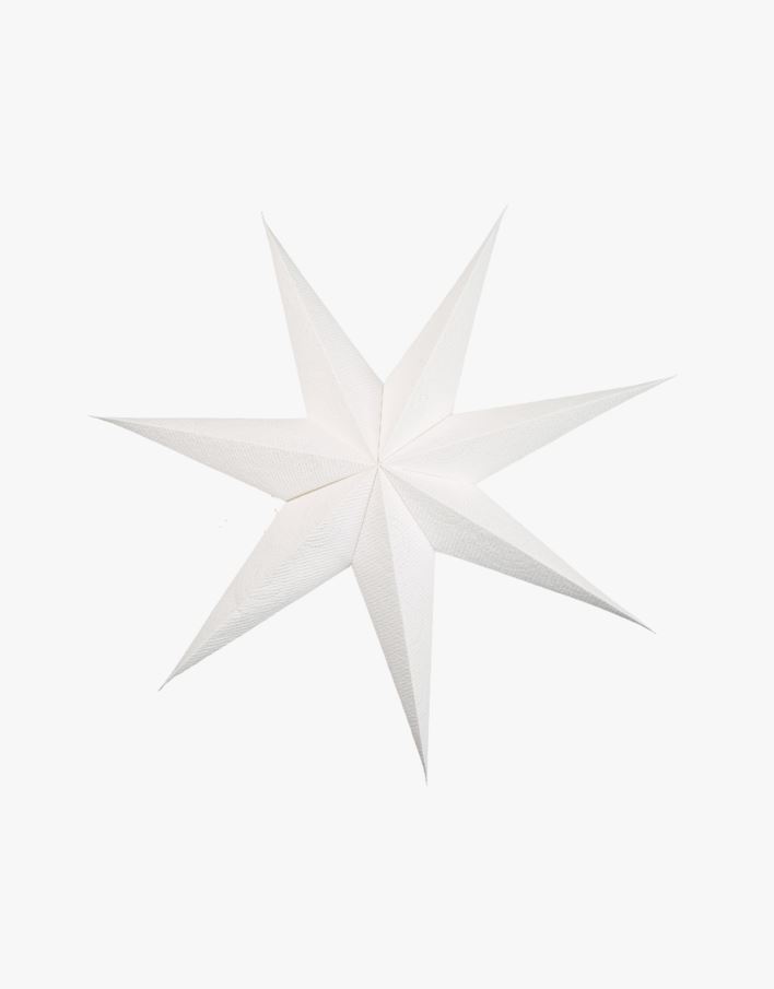 Orient adventsstjärna vit - 75 cm vit - 1