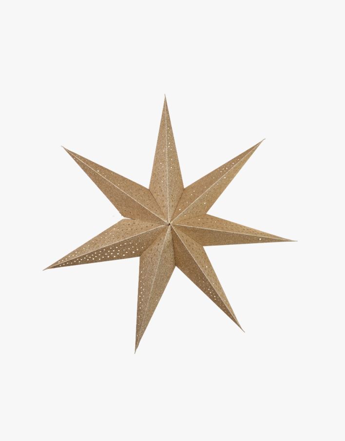 Adventsstjärna guld - 60 cm guld - 1
