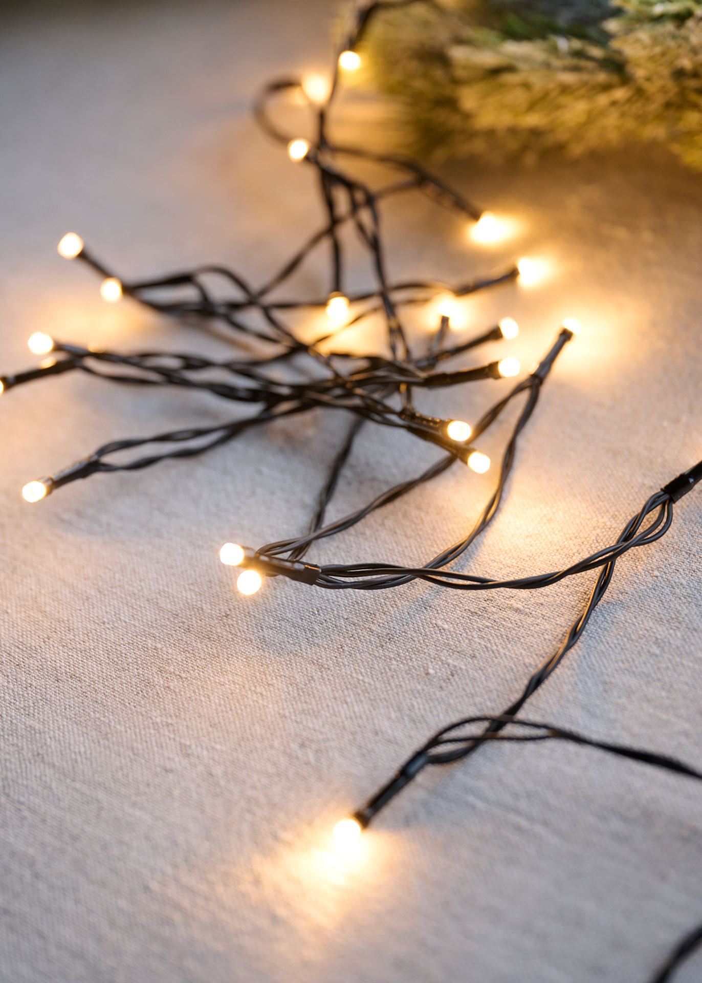 Led-ljusslinga svart - 6,9 m svart - 1