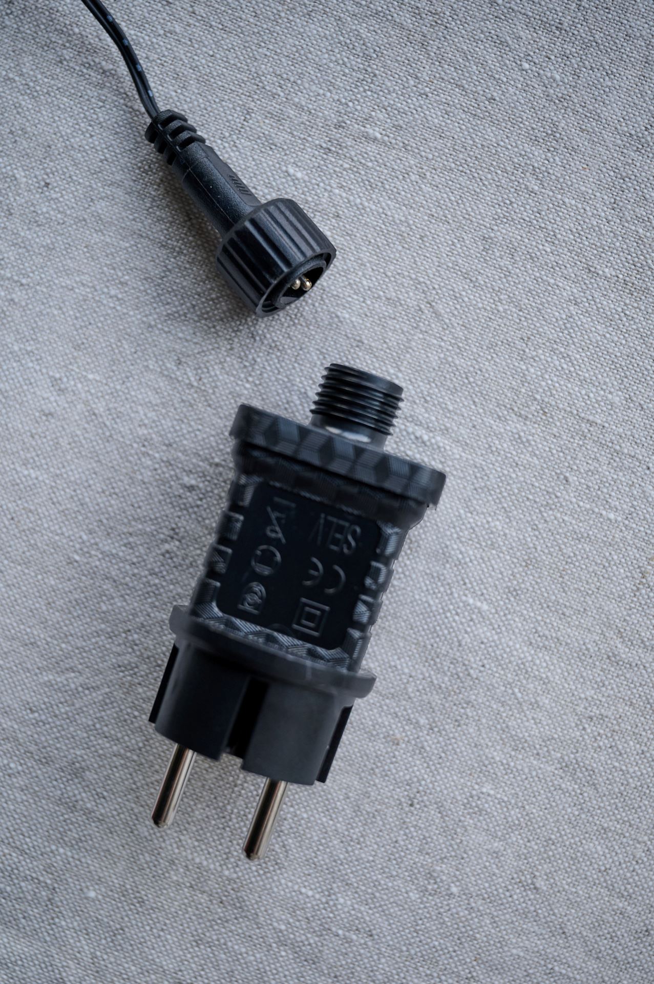 Led-ljusslinga svart - 2