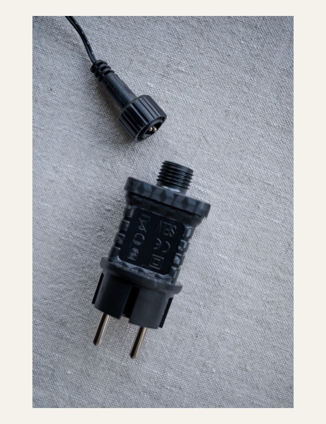 Led-ljusslinga svart - 2