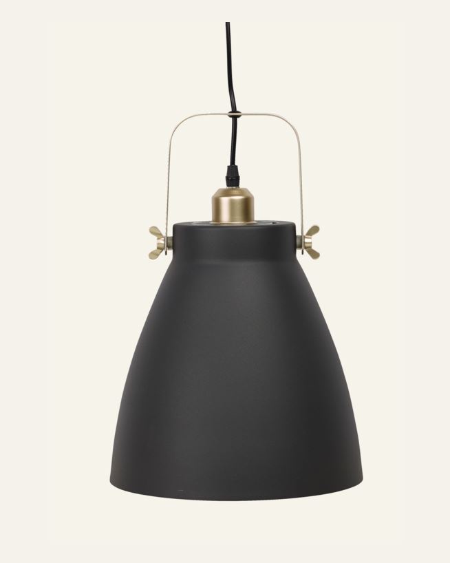 Taklampa svart - ø26,5x27 cm svart - 1