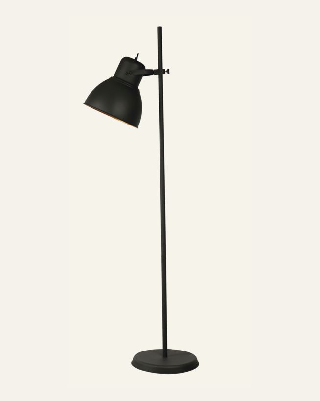 Golvlampa svart - ø31,5x180 cm svart - 1