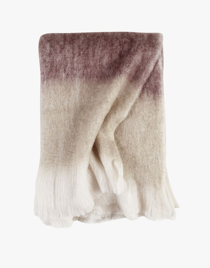 Pläd röd - 130x170 cm röd - 1