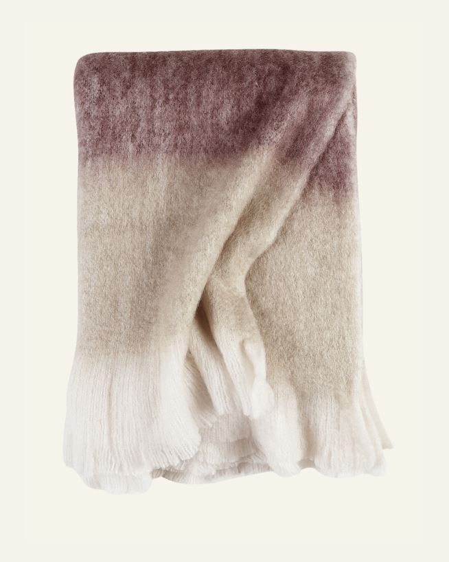 Pläd röd - 130x170 cm röd - 1