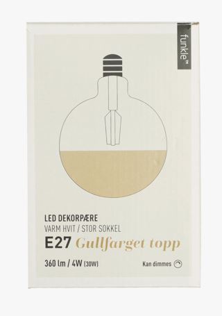 Funkle | Top Gold Decor E27 4w Ljuskälla Multi -