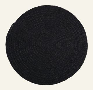 Jute bordstablett svart