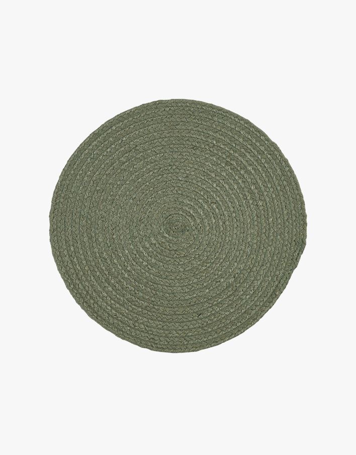 Bordstablett olivgrön - ø38 cm olivgrön - 1