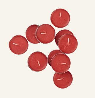 Asp 30 st värmeljus röd