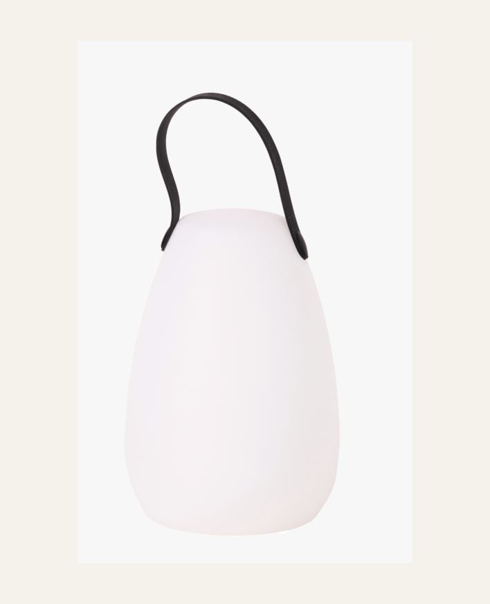 Batteridriven lampa grafitgrå - 14x14x20 cm grafitgrå - 1