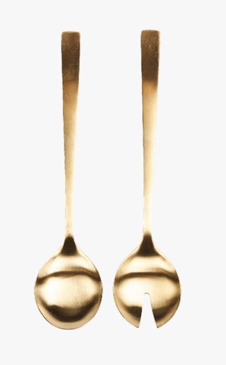 Local Chef | Gull Salladsbestick Guld - 2 Deler