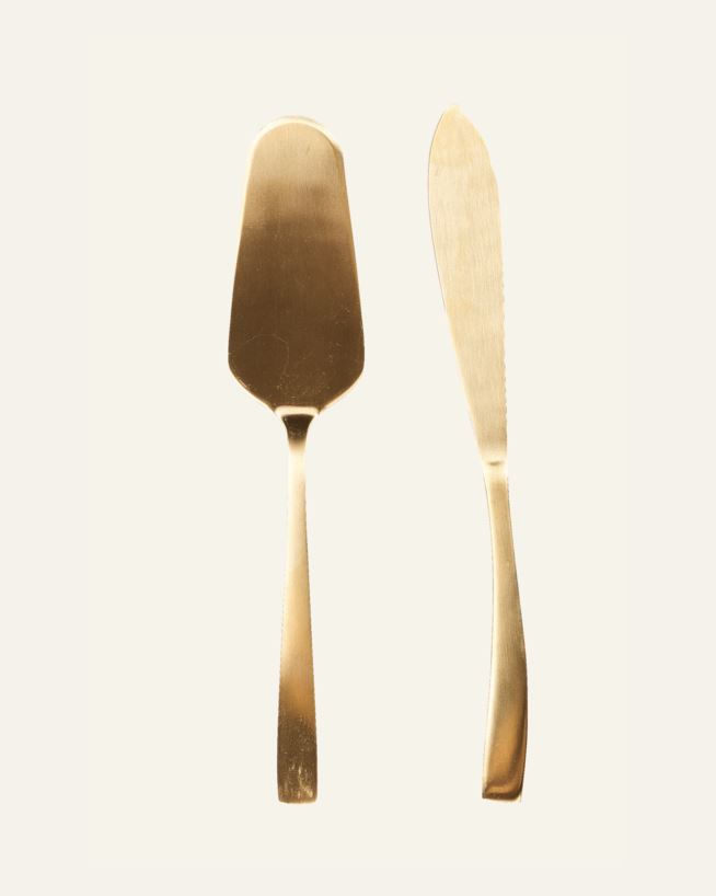 Kakbestick guld - 2 deler guld - 1