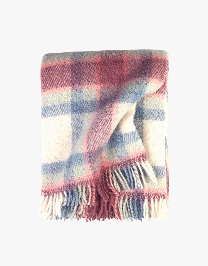 Valdres ullpläd multi/grön - 130x170 cm multi/grön - 1