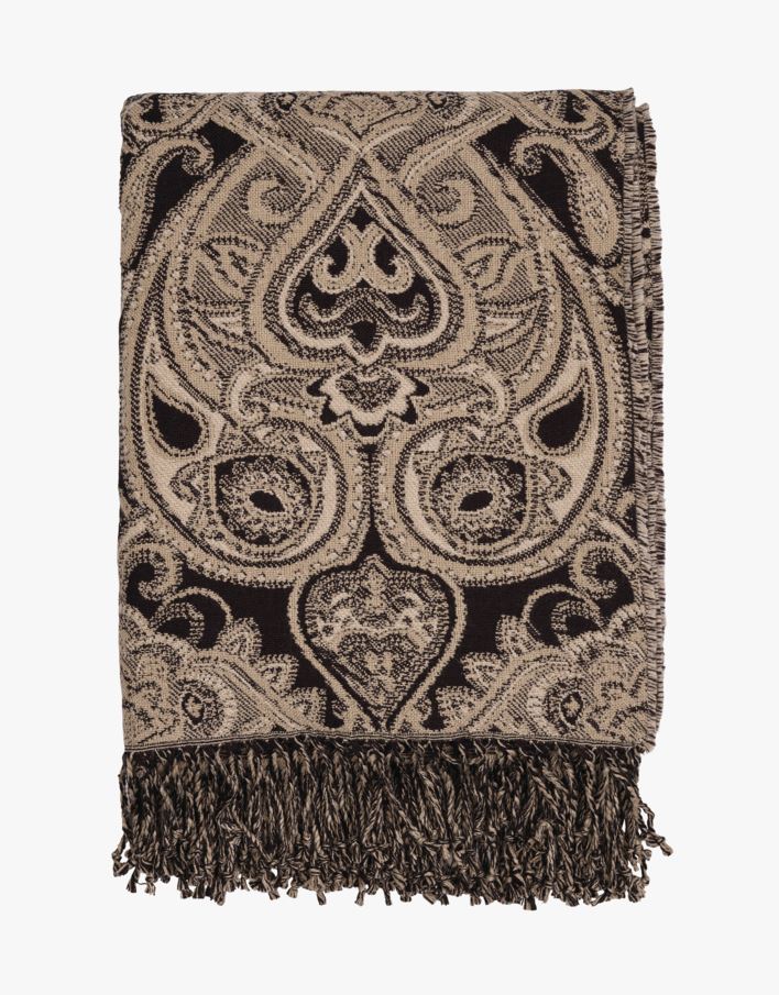 Pläd svart - 130x170 cm svart - 1