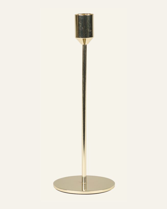 Ljusstake guld - 7,8x7,8x17,8 cm guld - 1