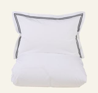 Milano påslakanset i percale vit