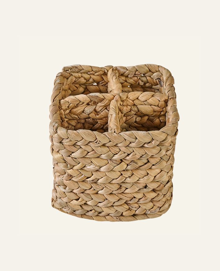 Bestickkorg natur - 15x15x13 cm natur - 1