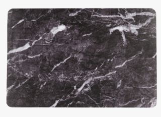 Marble bordstablett svart