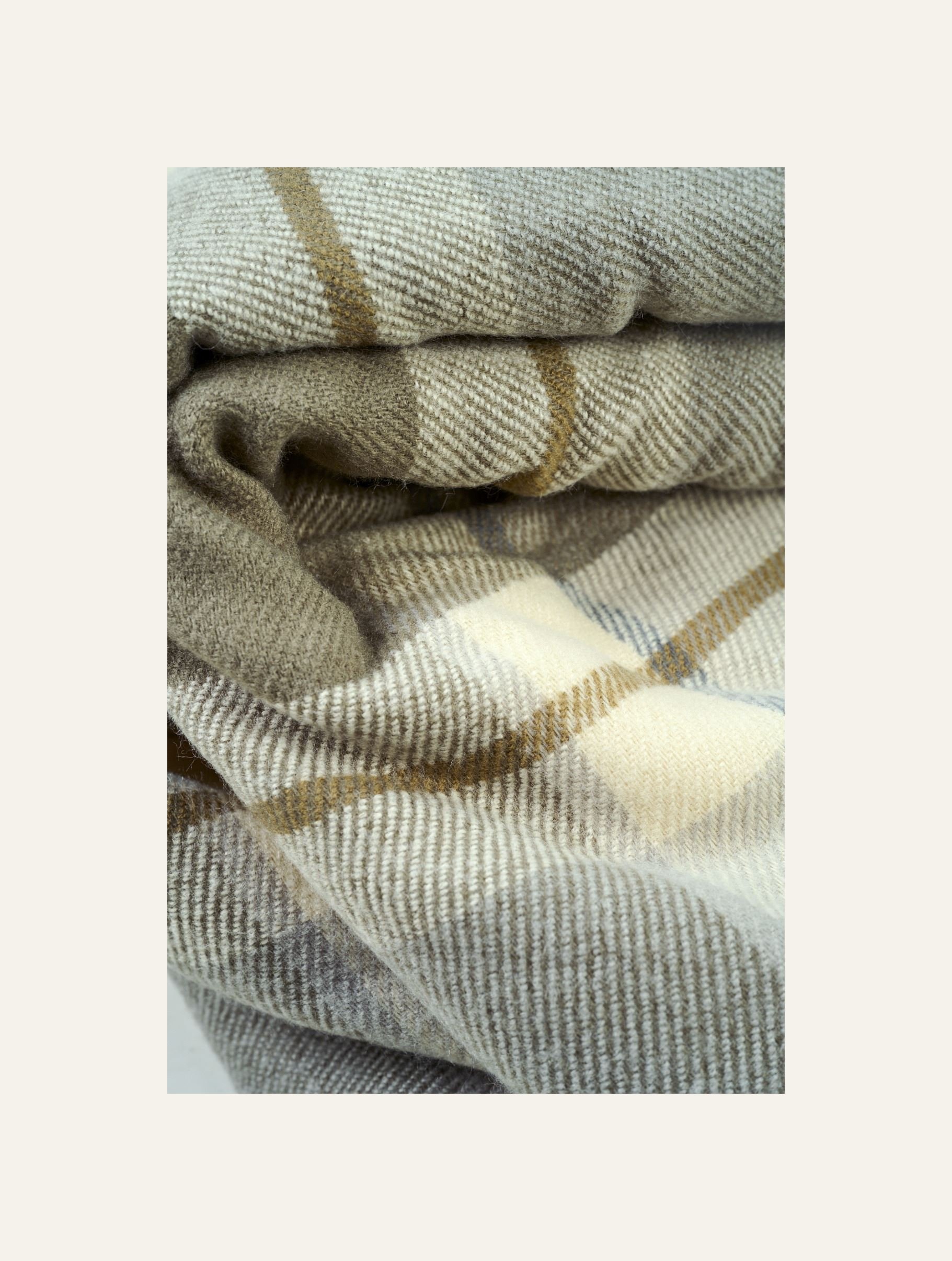 Pläd mellangrön - 3