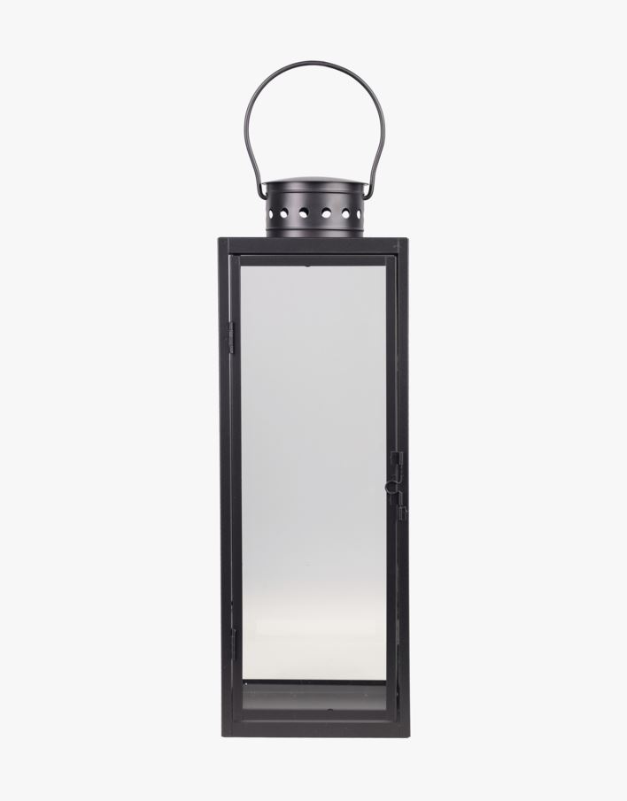 Lykta svart - 13,5x13x34,5 cm svart - 1