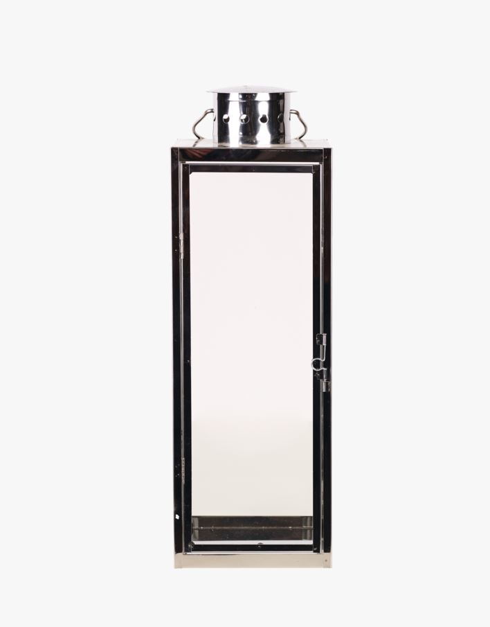 Orion lykta silver - 13,5x13x34,5 cm silver - 1