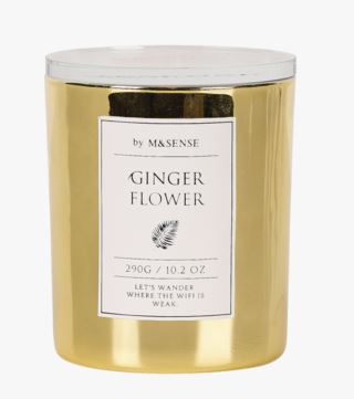 Sense Flower doftljus guld