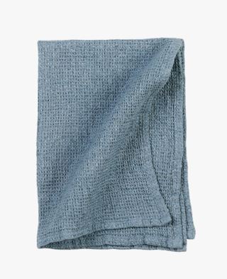 hemtex Small Waffel handduk  gråblå