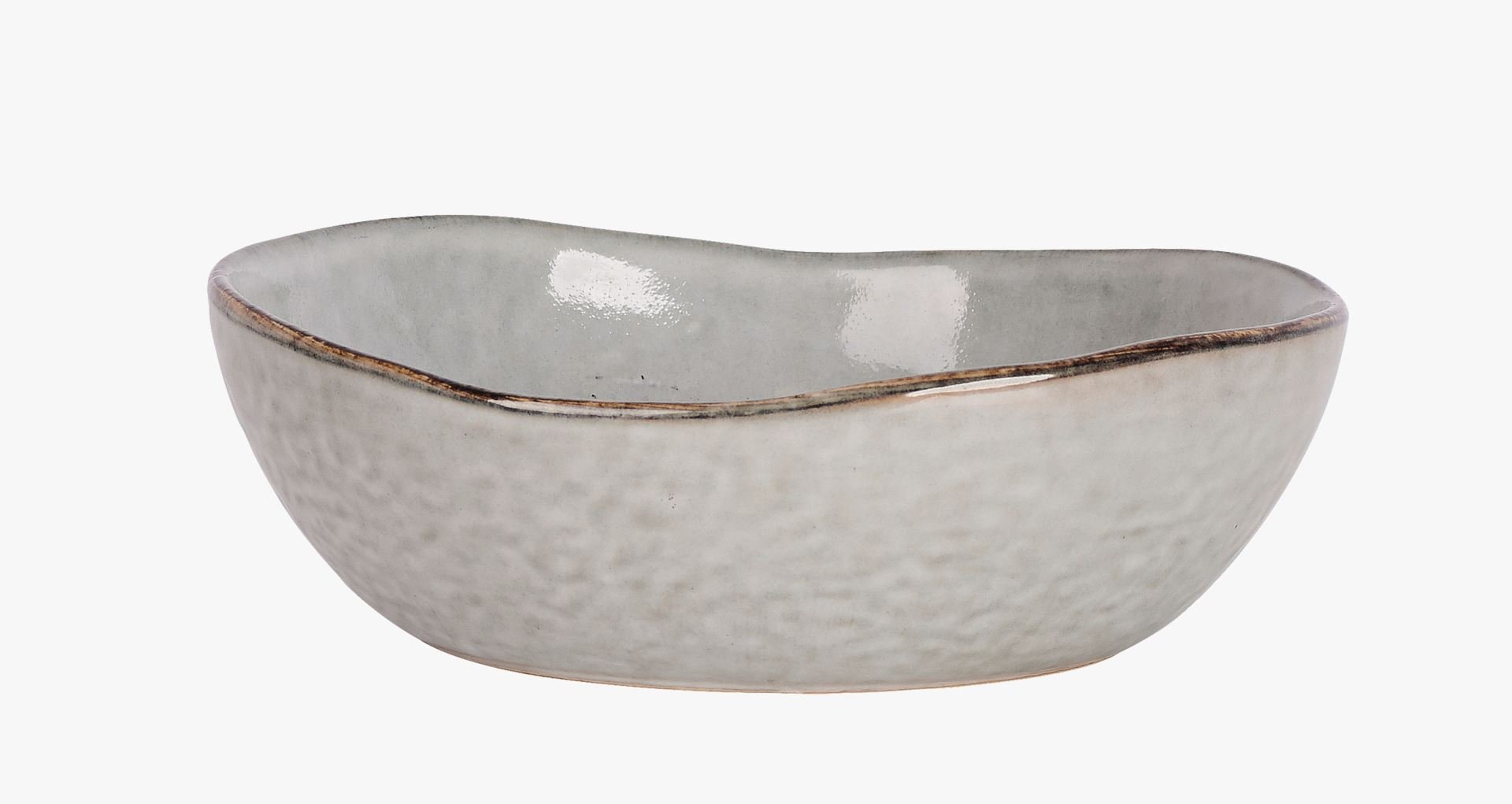 Skål grå - ø18.5 cm grå - 1