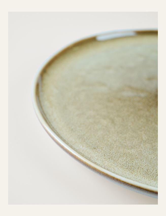 Middagstallrik brun - 3