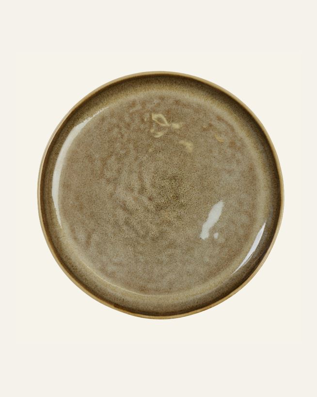 Frukosttallrik brun - ø21 cm brun - 1