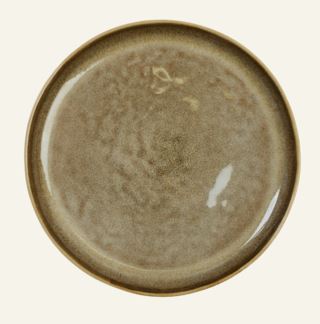 East frukosttallrik brun