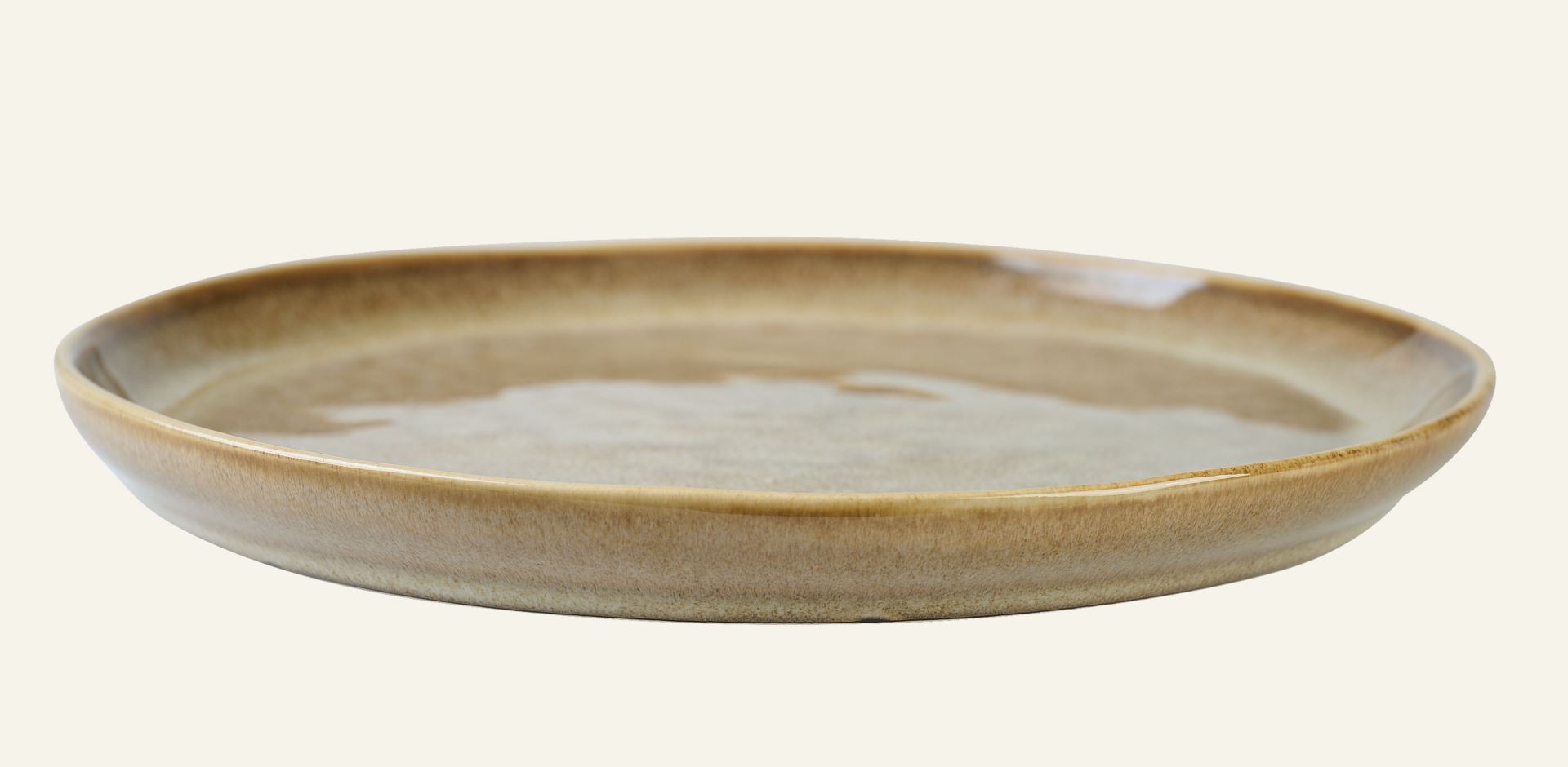 Frukosttallrik brun - 3