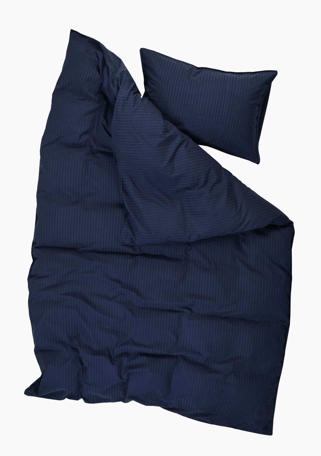 Påslakanset i bäckebölja mörkblå - 2