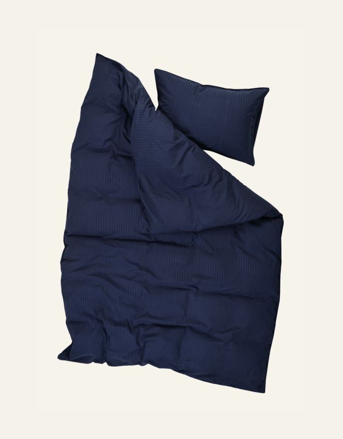 Påslakanset i bäckebölja mörkblå - 2