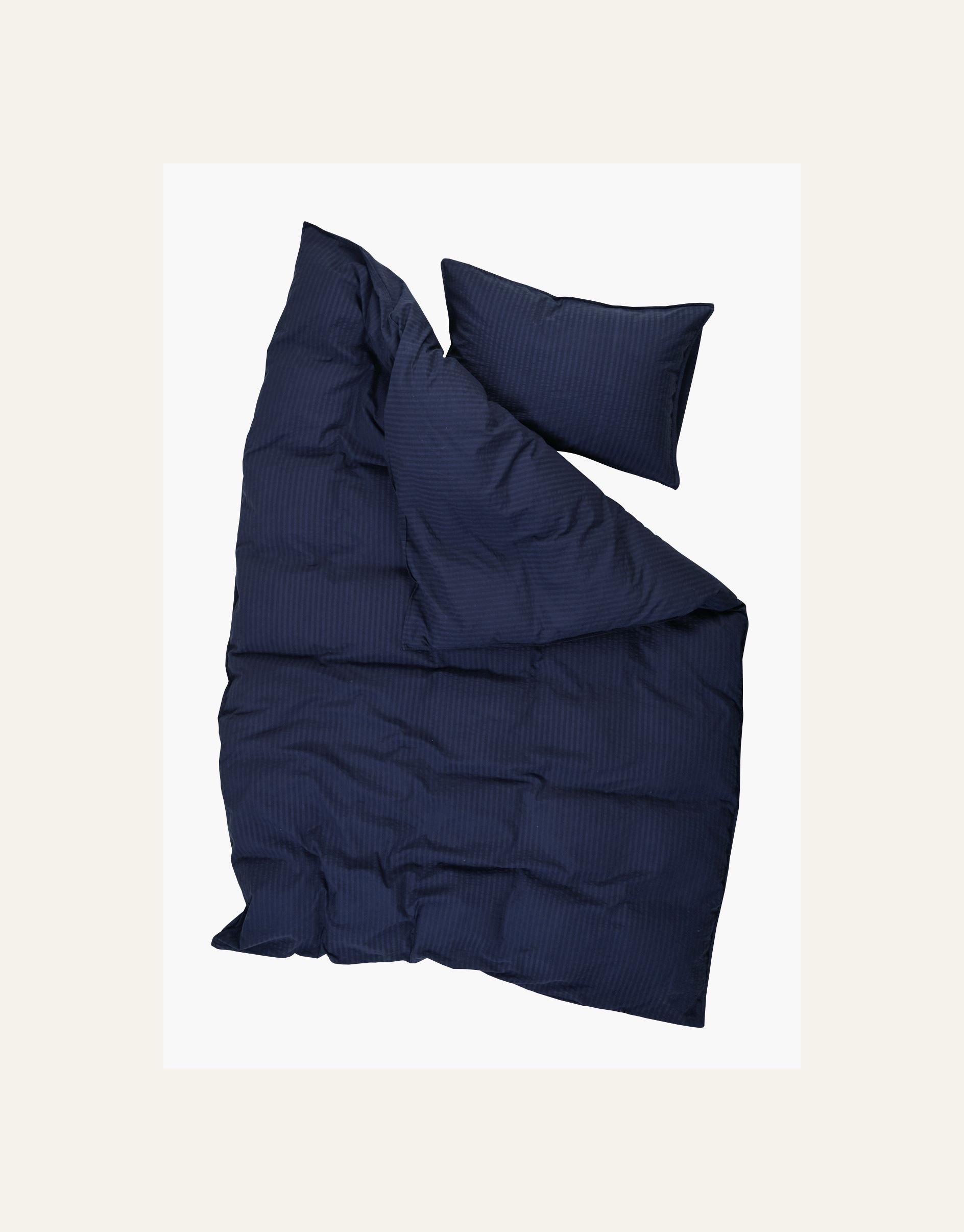 Påslakanset i bäckebölja mörkblå - 2