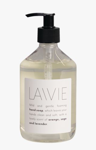 hemtex LAVIE lavendel handtvål transparent