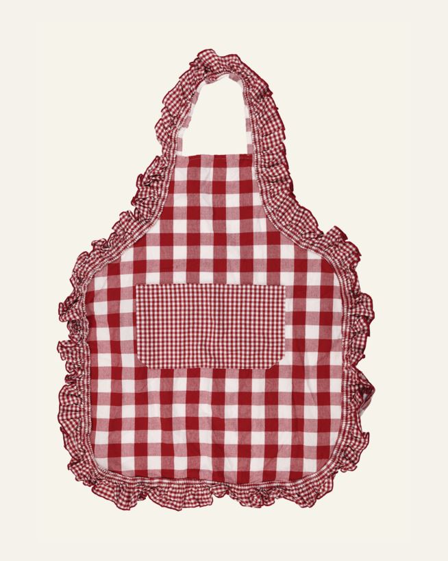 Förkläde röd - 75x80 cm röd - 1