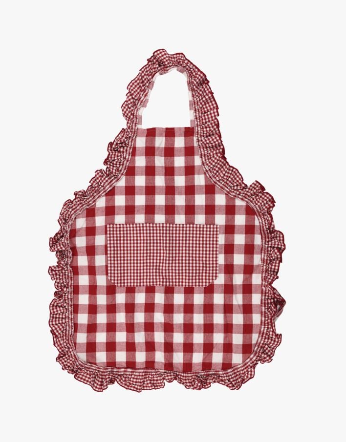 Förkläde röd - 75x80 cm röd - 1