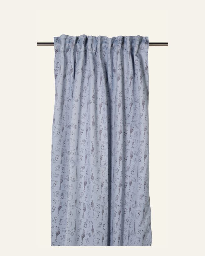 Ljusdämpande gardin ljusblå - 140x160 cm ljusblå - 1