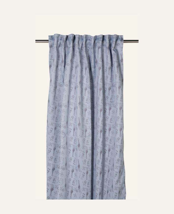 Ljusdämpande gardin ljusblå - 140x160 cm ljusblå - 1