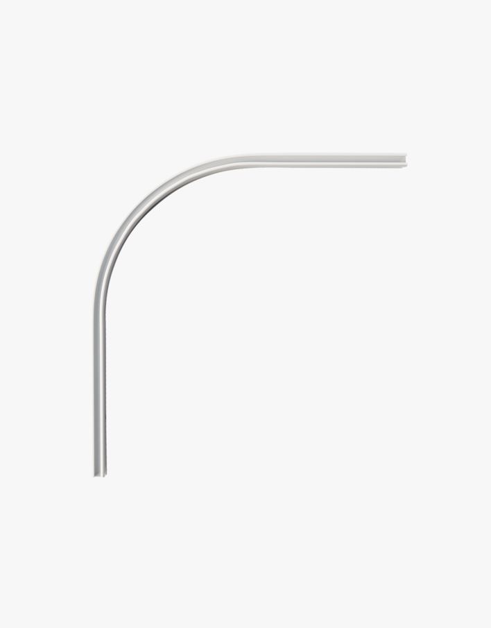 Båge 90° vit - 20x20 cm vit - 1