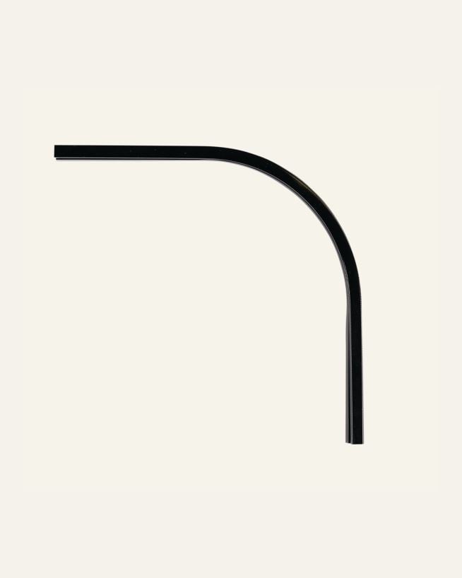 Båge 90° svart - 20x20 cm svart - 1