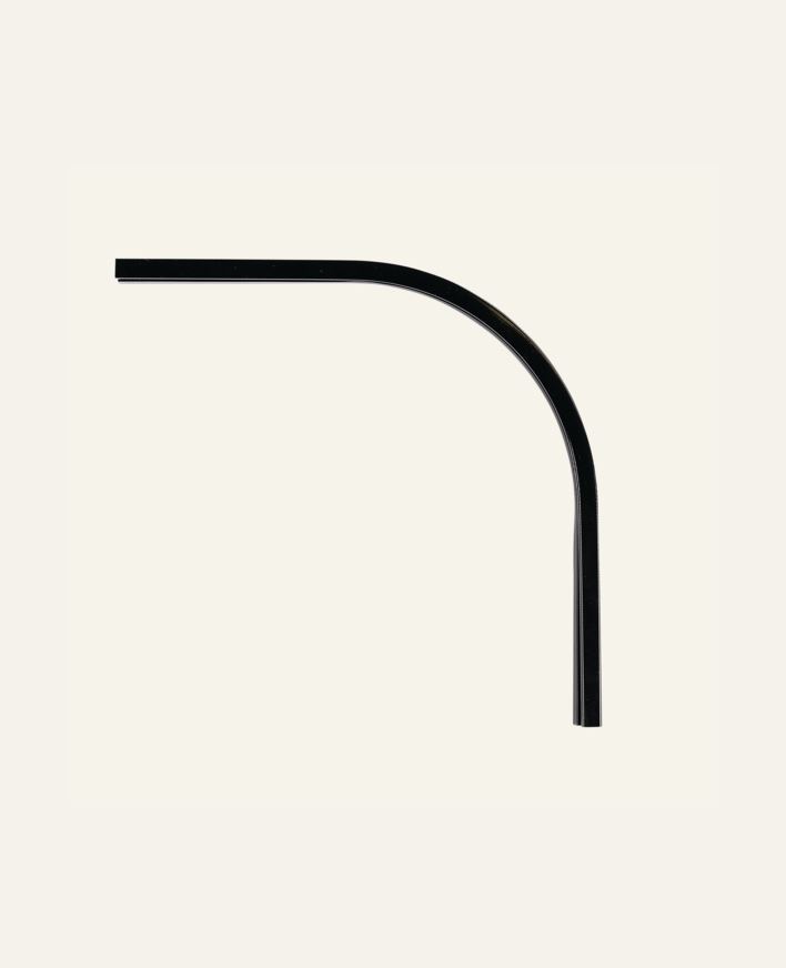 Båge 90° svart - 20x20 cm svart - 1