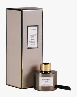 Sense The Moment | Cardamon Lime Metallic Doftpinnar Beige - 75 Ml