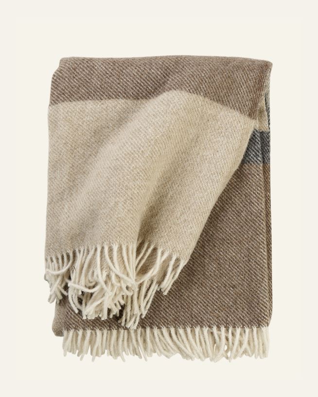 Ullpläd multi/brun - 130x170 cm multi/brun - 1