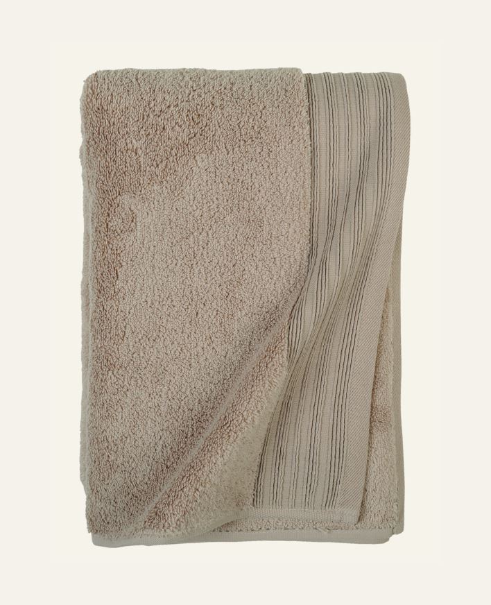 Handduk taupe - 50x70 cm taupe - 1