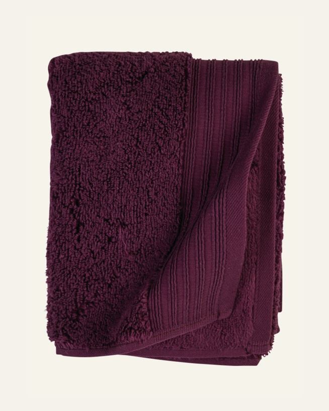 Handduk burgundy - 90x150 cm burgundy - 1