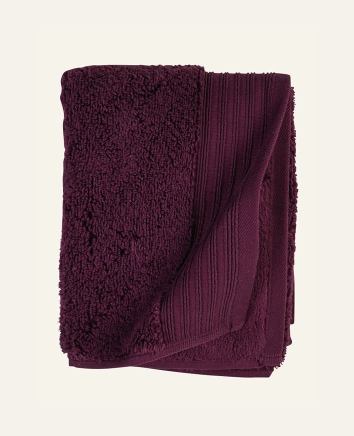 Handduk burgundy - 50x70 cm burgundy - 1