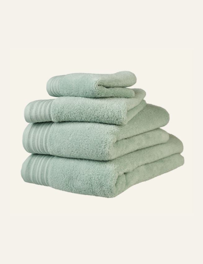 Handduk lindblomsgrön - 2